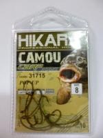 Háčky HIKARA Camou carp Pop-up vel.8
